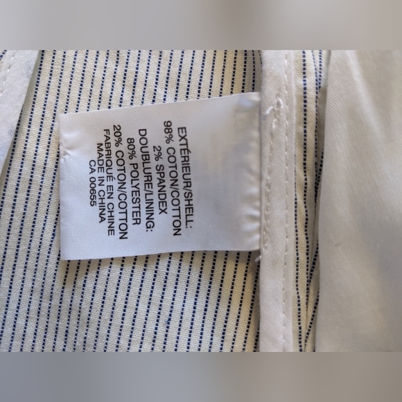 Smart Set Cotton Blazer XS Women's - Picture 6 of 11